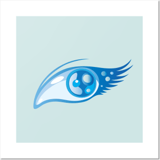 Blue Eye Posters and Art